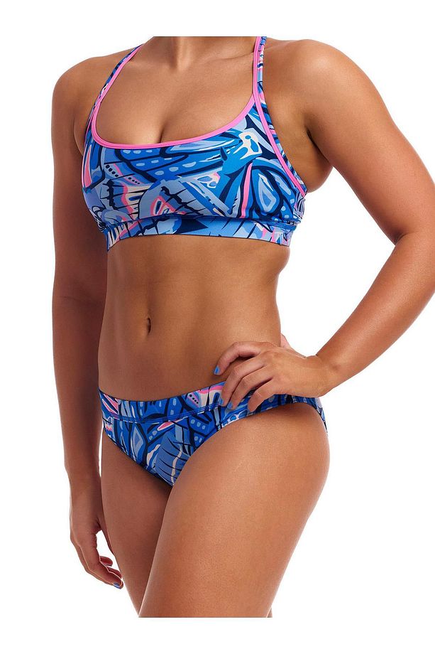 Funkita Soaring Hi Kadın Spor Yüzme Üstü – Racerback Sports Top | Tek Üst - 4