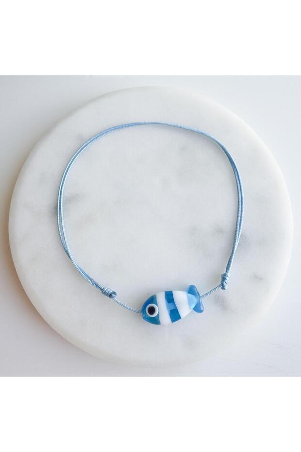 Murano Cam Balık Halhal - 1