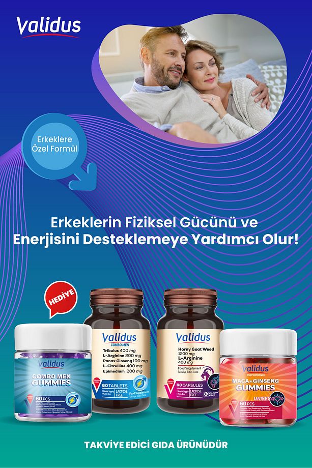 Performans Destek Seti - Maca Ginseng - Combo Men - Horny Goat Weed - 1