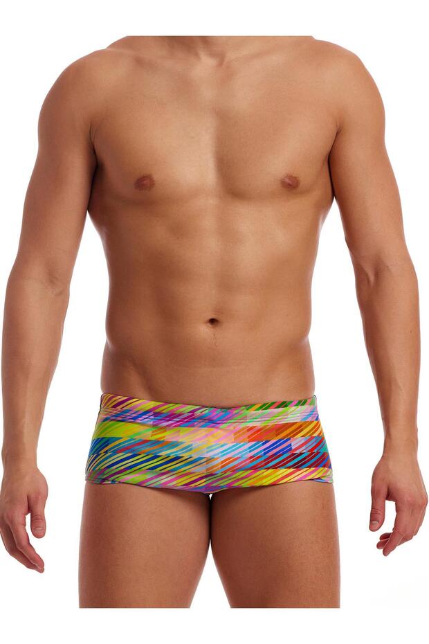 Static Stack Men's Training Swim Trunks, 14cm Trunks - 2