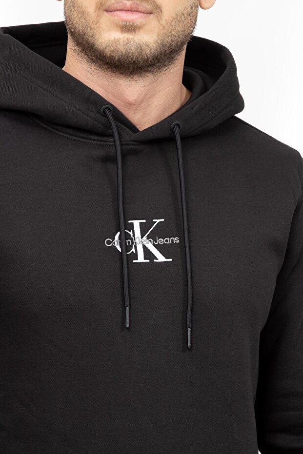 Erkek Sweatshirt Siyah - 4