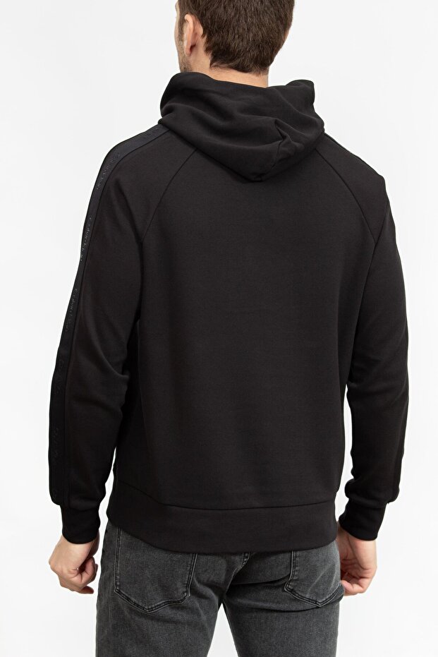 Erkek Sweatshirt Siyah - 3