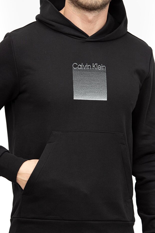 Erkek Sweatshirt Siyah - 4