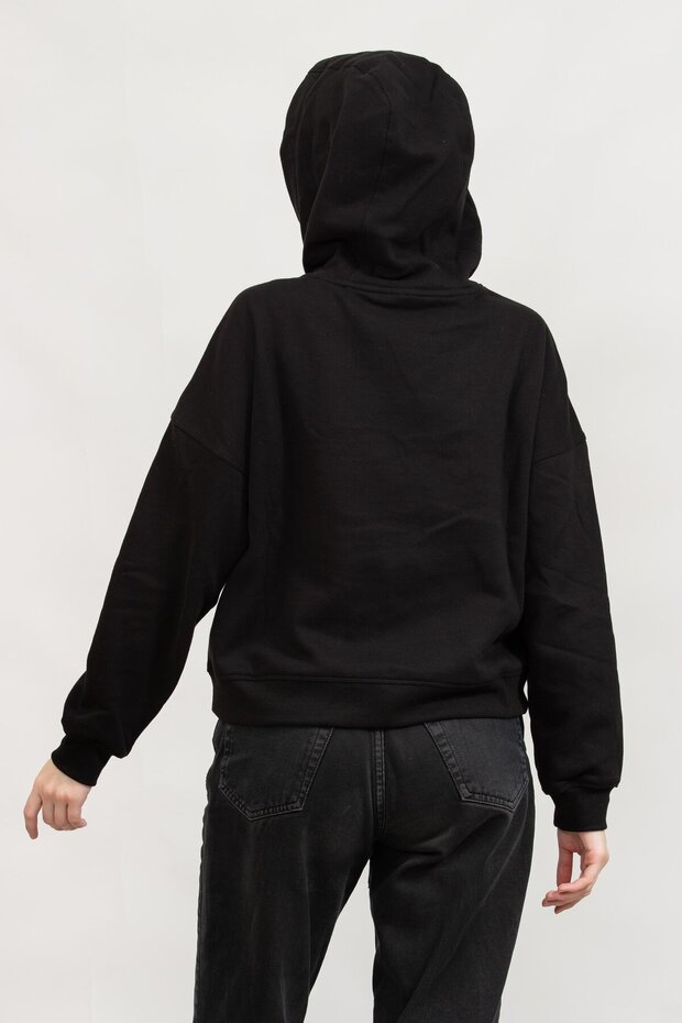 Kadın Kapüşonlu Sweatshirt - 3