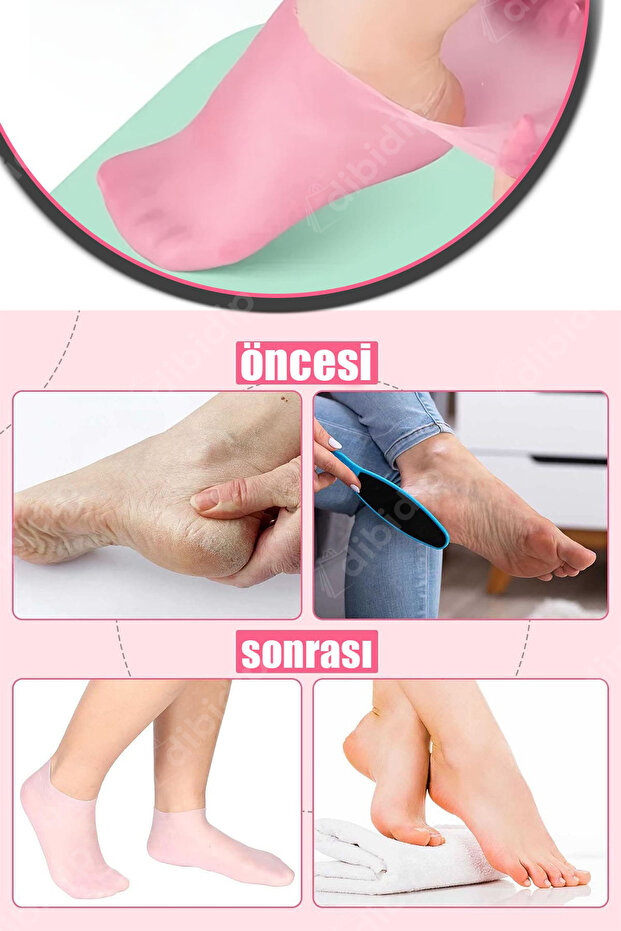 🦶SİLİKON ÇORAP - 4