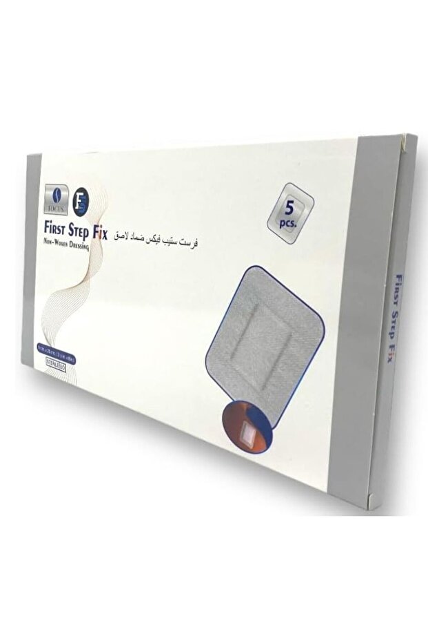 Fix 8×10 Adhesive Dressing – 5pcs | Medical-Grade, Hypoallergenic & Sterile Patches