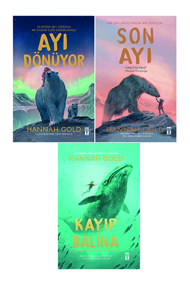 5. 6. 7. 8. Classroom Reading Set 3 Books the Bear Turns - the Last Bear - the Lost Whale