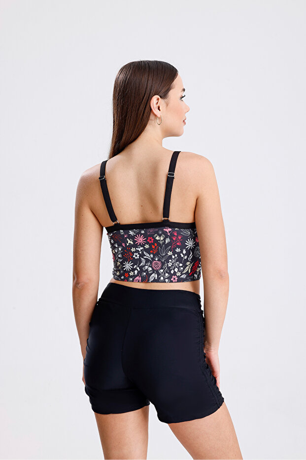 Kadin Şort Ve Büstiyerli Mayo / Tam Kalıp (Kalıplar revize edilmiştir) - 2