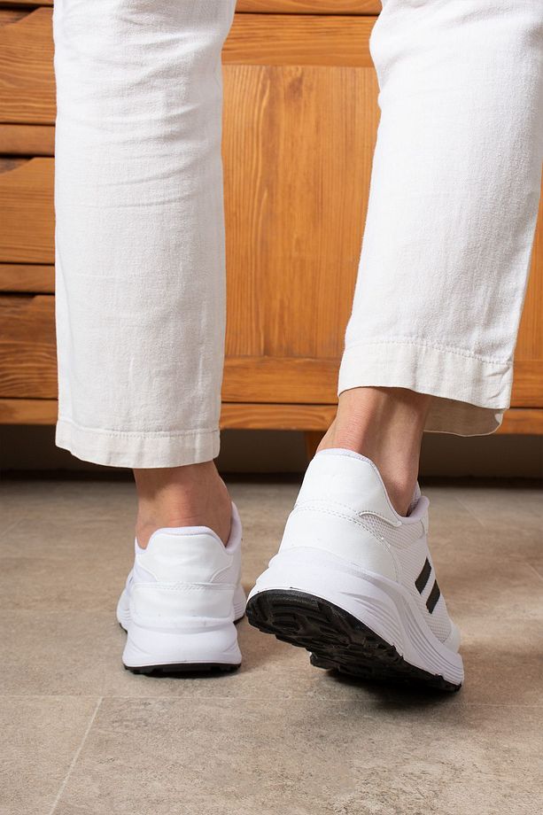 Kadın- Sneaker Spor Ayakkabısı Konforlu Esnek Kaliteli Bağcıklı Faylon Taban Kullanışlı - 5