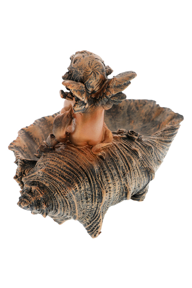 Fructiera bronz cu inger - 3