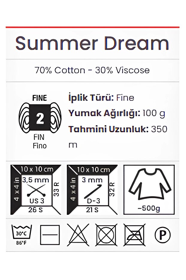 SUMMER DREAM - EBRULİ EL ÖRGÜ İPİ EBRULİ-4305 - 3