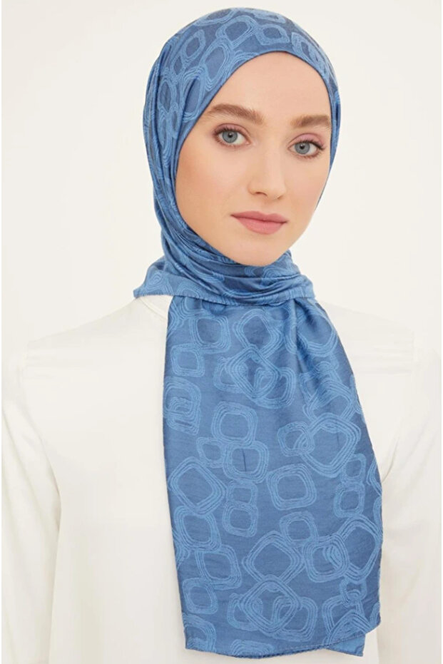 تريند J.viscon شال 1-24640 أزرق