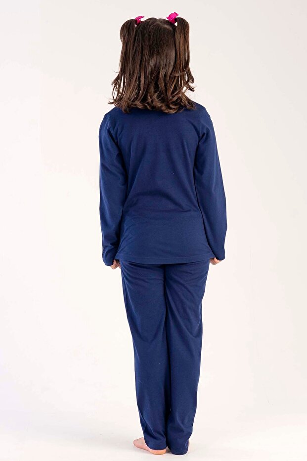 Kız Çocuk Uzun Kol Pijama Takım , 304054 - 4