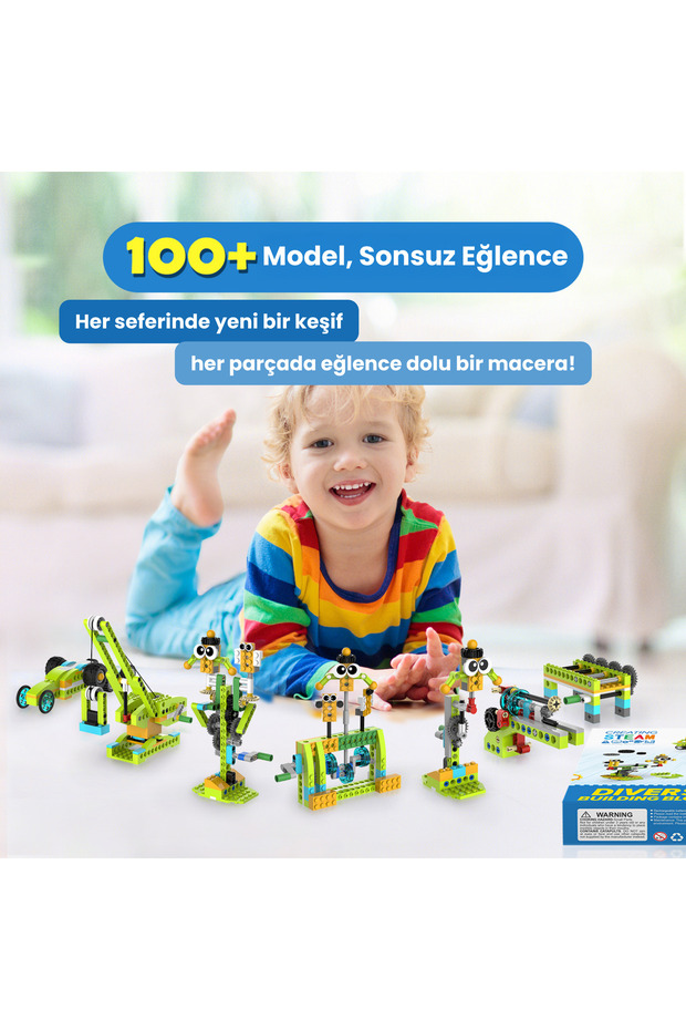 Diverse Building Blocks 370 Parça 100+ Model - 3
