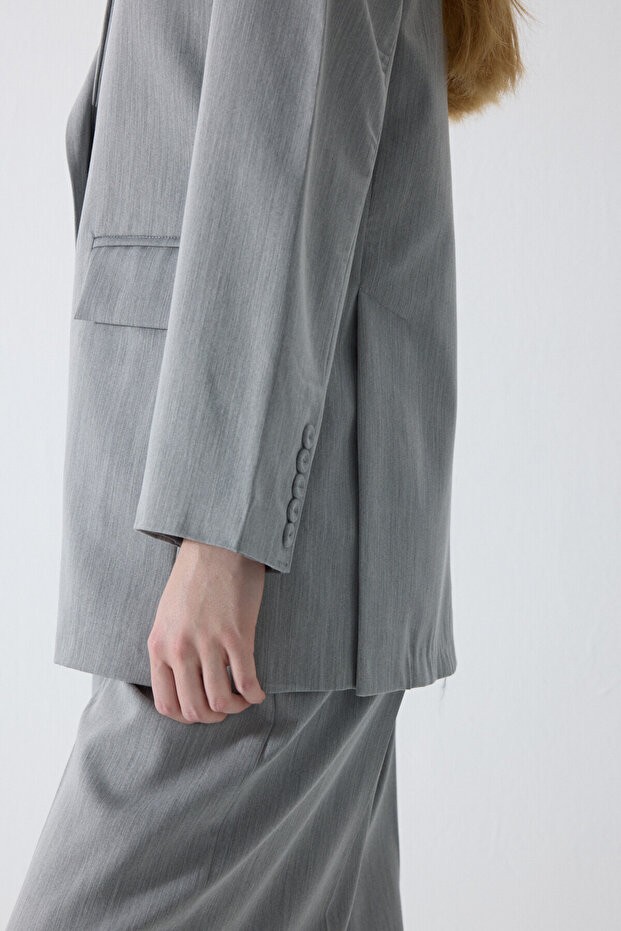 Gri Tailoring Blazer - 5