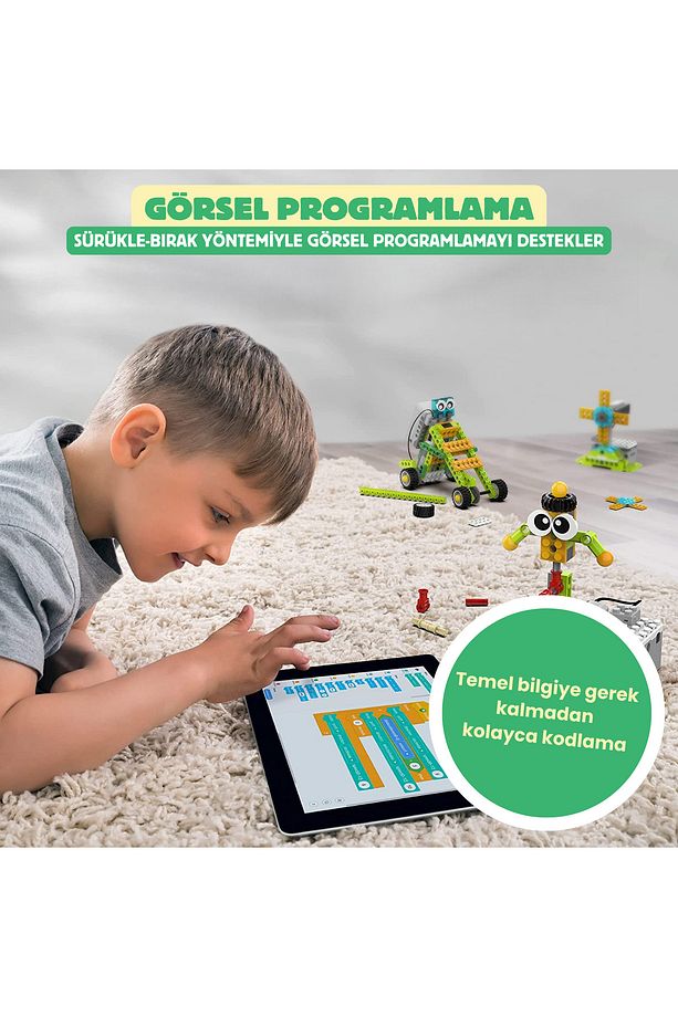 Robot Master Standard 370 Parça 100+ Model Robot Kodlama Seti 6+ Yaş - 7