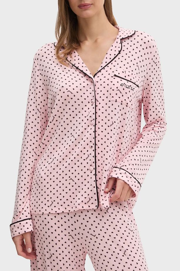 Sasha Kalpli Regular Fit Yüksek Bel Bol Paça Modal Pijama Takımı O5RX08KCIN2 PİJAMA TAKI - 2