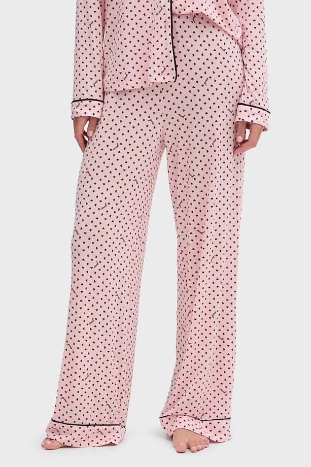 Sasha Kalpli Regular Fit Yüksek Bel Bol Paça Modal Pijama Takımı O5RX08KCIN2 PİJAMA TAKI - 3