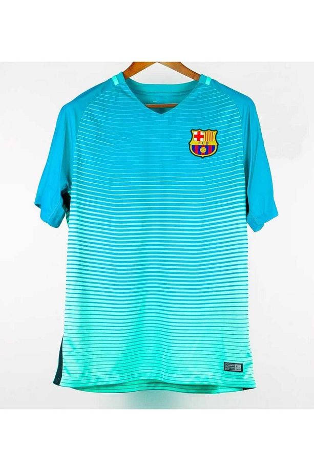 Fc. B.a.r.c.e.l.o.n.a 2016/17 Sezonu Lionel Messi Nostalji Forması (BLUE) - 3