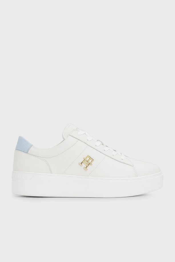 Deri Platform Sneaker Ayakkabı AYAKKABI FW0FW08464 0LH - 1