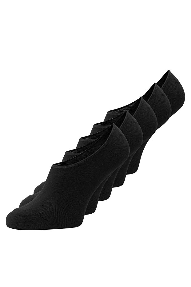 Jack Jones Jacbasıc Multi Short Sock 5 Pack Noos Men's Black Socks 12124610-02