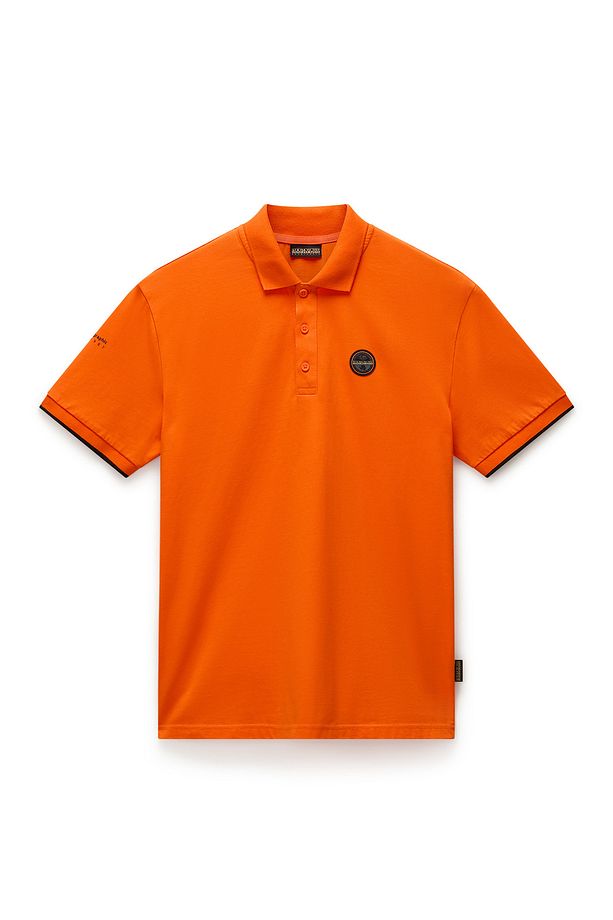 NP0A4IDAA001-E-BADGE SUM Turuncu Relaxed Erkek T-Shirt - 6