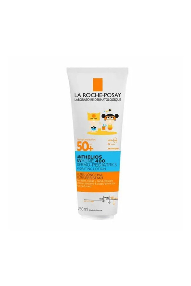 Anthelios Dermo-Pediatrics SPF 50+ 250ml | Hydrating Sunscreen Milk for Kids' Skin
