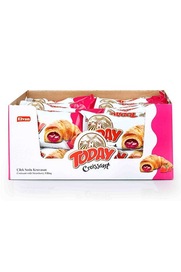 Today Kruvasan Çilekli 40 Gr. 20 Adet (1 Kutu) - 5