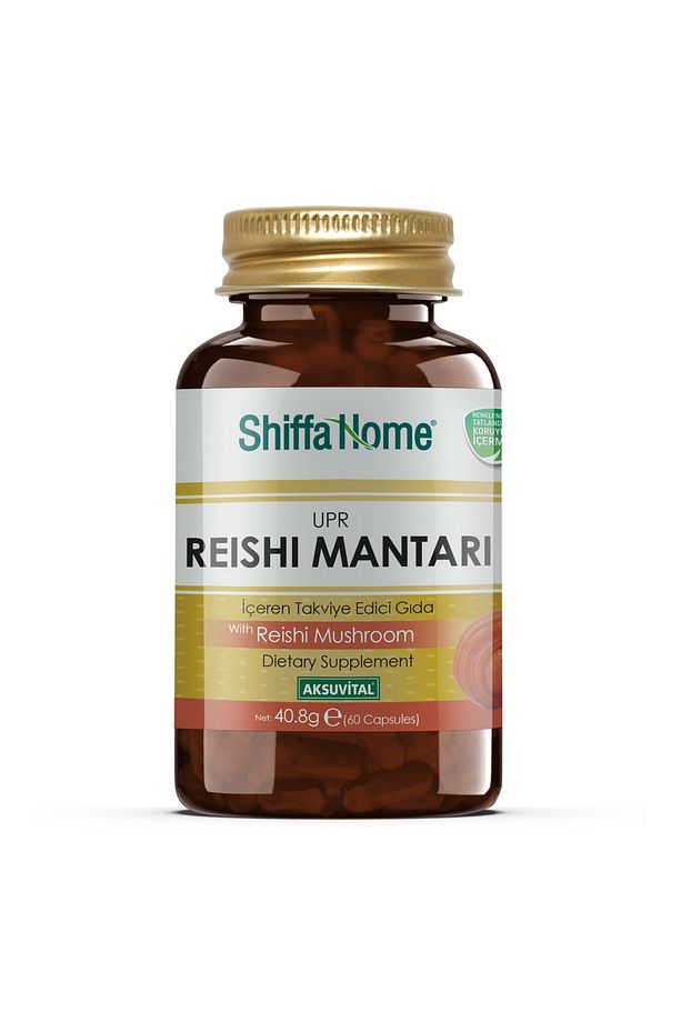 Shiffa Home Reishi Mantarı (UPR) Kapsül 680 Mg X 60 Adet - 1