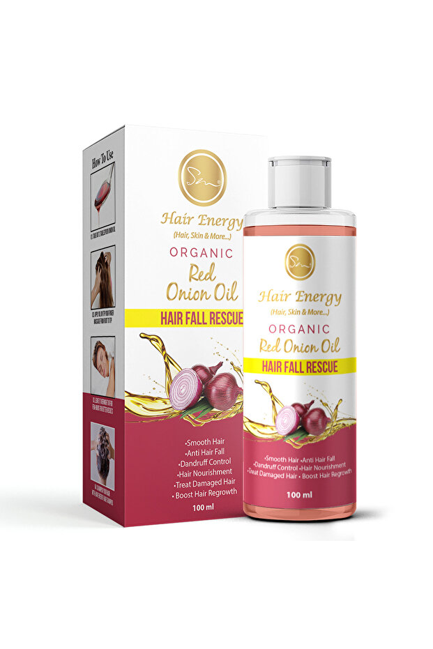 Red Onion Oil | Anti-Hairfall | Dandruff Control | All Hair Types | 100 ml