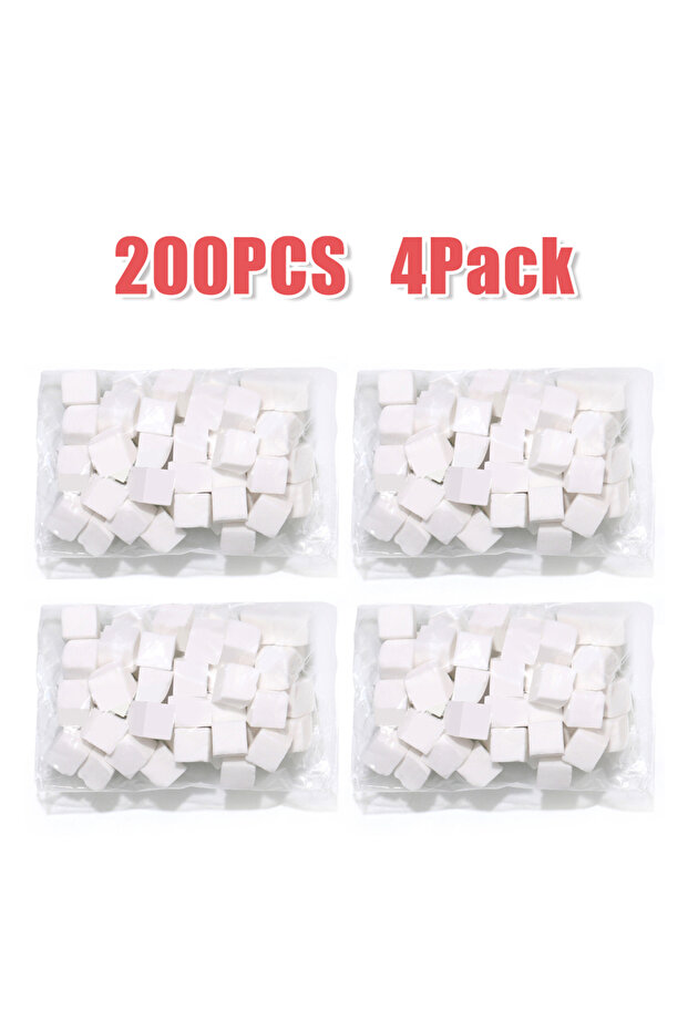 White Sponge 200Pcs LINMANDA 200/50PCS Nail Sponges With Silver Grabbing Pen Nail Art Color Gradient