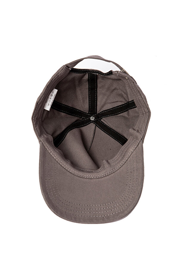 قبعة سائق الشاحنة الرمادية الطبيعية - 5