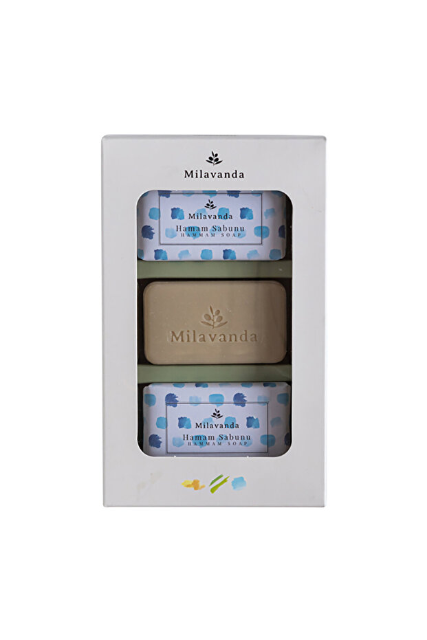 3-Piece Soap Set for Bath Solid - 2