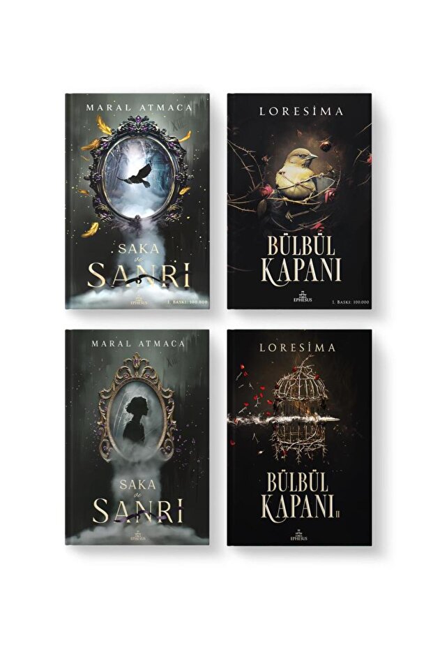 Saka ve Sanrı 1-2 Bülbül Kapanı 1-2 Ciltli Set