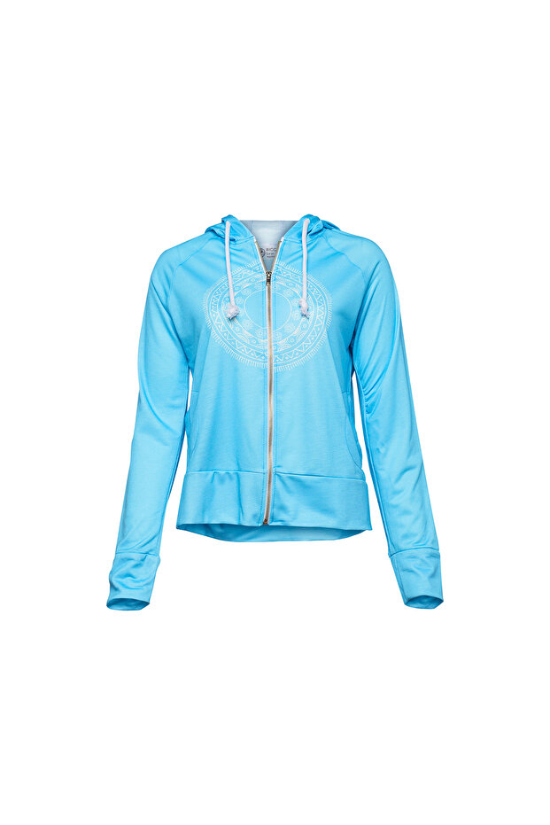 Biggyoga Chakra Hoodie Sweatshirt L