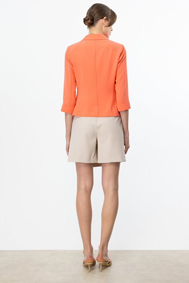 Beli Süs Düğümlü Şort Etek - 4