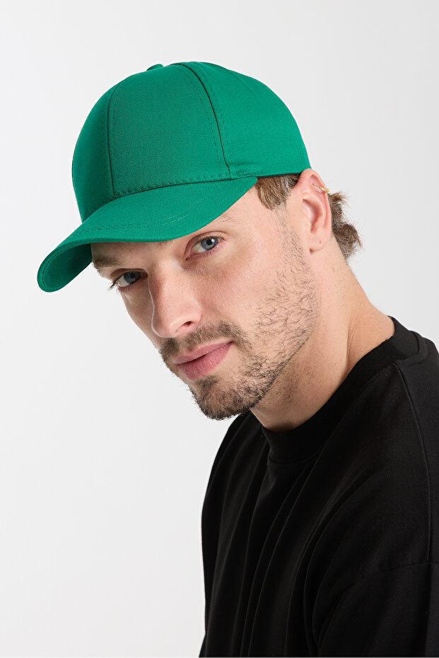 Basic Adjustable Baseball Cap with Velcro Back - 4