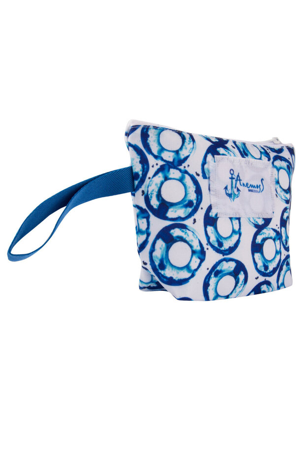 حقيبة مكياج Gel-git باللون الأزرق - 6