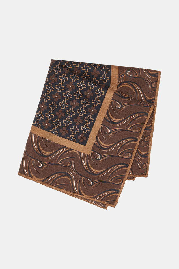 KAHVE İPEK MENDİL - 2