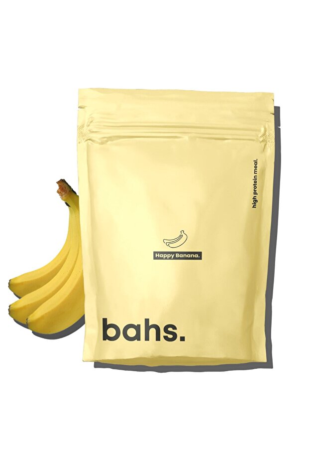 1adet 40gr Proteinli Yüksek Öğün Tozu - Happy Banana 1080gr - 12 servis - 1