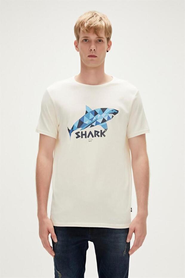 23.01.07.024-c04 Shark Men's T-shirt