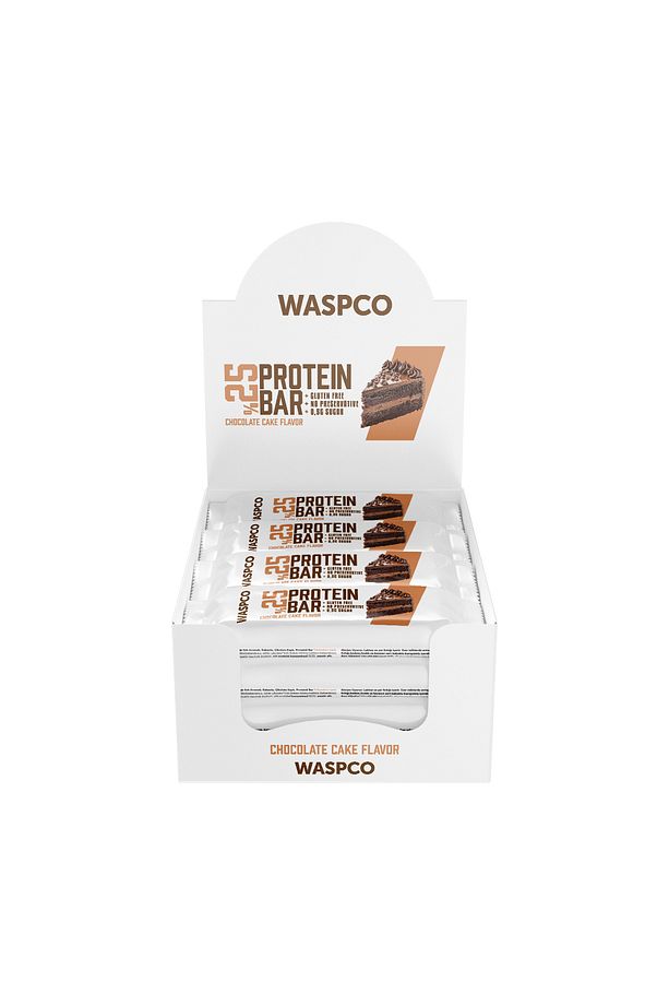 Bitter Çikolata Kaplı Çikolatalı Kek Aromalı Protein Bar 36g x 12 Adet - 6