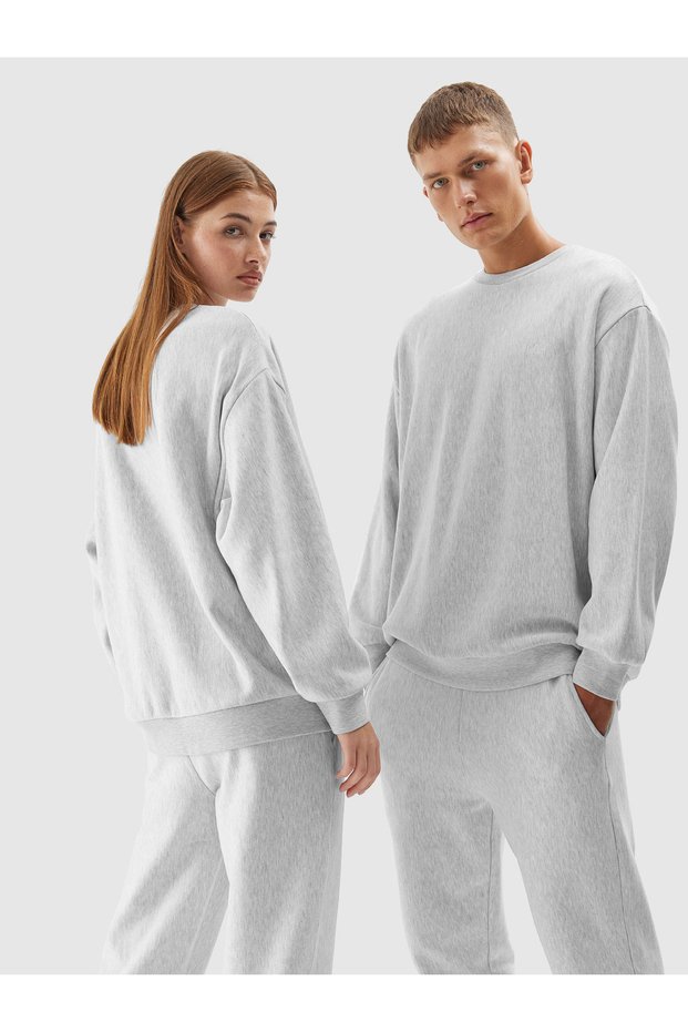 Φούτερ U703 unisex γκρι