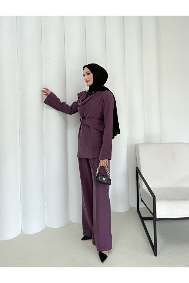 Buttoned Modal Suit 3-3307 - 3