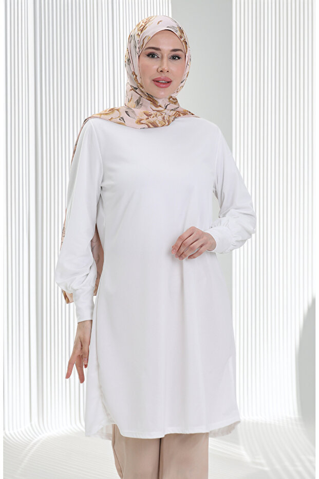 Basic Tunik 1120-06 Beyaz - 4