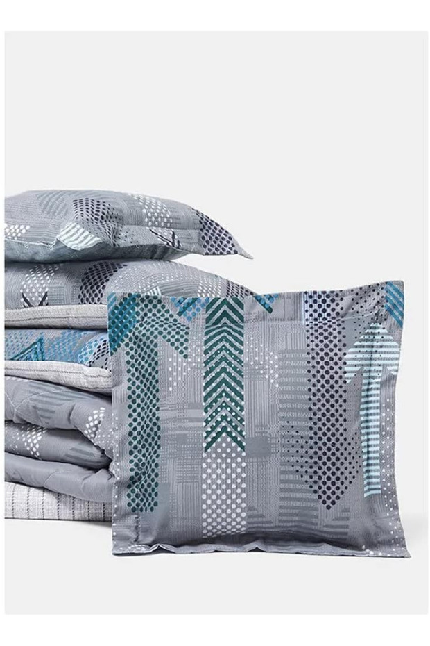 طقم لحاف كينج سايز مكون من 6 قطع - 2