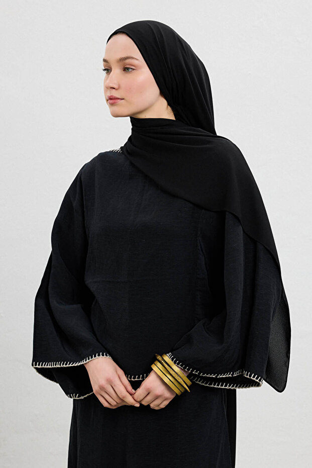 Comfort Luxe Şal Siyah - 2