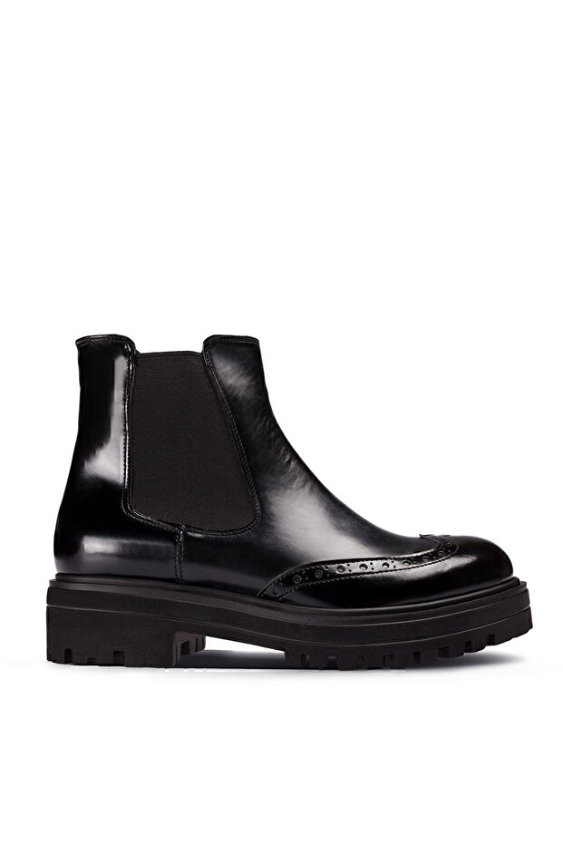 Siyah Chelsea Kadın Bot - 3