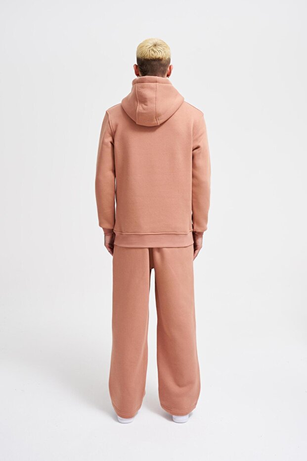 Erkek Regular Basıc Copper Hoodıe - 5