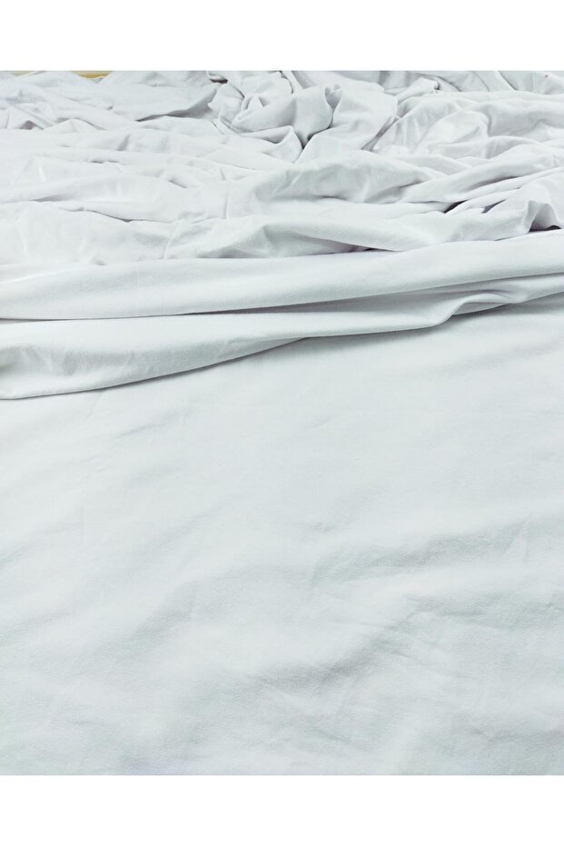 خيط قطن أبيض ممشط - 160 عرض × 245 طول (مجموعة من 2 خيط) - 6